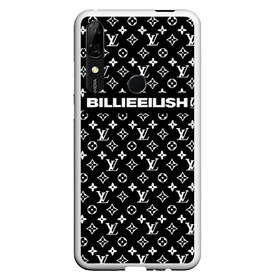 Чехол для Honor P Smart Z с принтом BILLIE EILISH в Екатеринбурге, Силикон | Область печати: задняя сторона чехла, без боковых панелей | Тематика изображения на принте: be | billie | billie eilish | blohsh | brand | france | logo | louis vuitton | lv | pattern | билли | билли айлиш | бренд | лв | лого | лоуис вуиттон | луи вуиттон | мода | паттерн | фигуры | франция