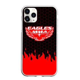 Чехол для iPhone 11 Pro матовый с принтом EAGLES MMA ХАБИБ в Екатеринбурге, Силикон |  | Тематика изображения на принте: eagles mma | khabib | khabib nurmagomedov | mma | мма | хабиб | хабиб нурмагомедов