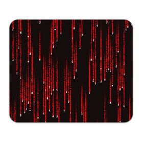 Коврик для мышки прямоугольный с принтом МАТРИЧНЫЙ КОД в Екатеринбурге, натуральный каучук | размер 230 х 185 мм; запечатка лицевой стороны | hugo weaving | pc | the matrix | код | компьютеры | матрица | матрица 4 | программист | программный код | цифры