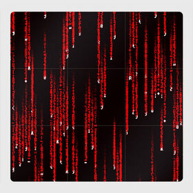 Магнитный плакат 3Х3 с принтом МАТРИЧНЫЙ КОД в Екатеринбурге, Полимерный материал с магнитным слоем | 9 деталей размером 9*9 см | Тематика изображения на принте: hugo weaving | pc | the matrix | код | компьютеры | матрица | матрица 4 | программист | программный код | цифры