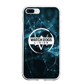 Чехол для iPhone 7Plus/8 Plus матовый с принтом WATCH DOGS LEGION в Екатеринбурге, Силикон | Область печати: задняя сторона чехла, без боковых панелей | ded sec | hacker | legion | watch dogs | watch dogs 2 | watch dogs legion | легион | хакер