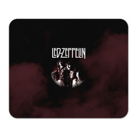 Коврик для мышки прямоугольный с принтом Led Zeppelin в Екатеринбурге, натуральный каучук | размер 230 х 185 мм; запечатка лицевой стороны | led | led zep | led zeppelin | ledzep | lz | zoso | группа | джимми пейдж | джон генри бонэм | джон пол джонс | зосо | лед зепелен | лед зеппелин | ледзепелен | ледзеппелин | роберт плант | рок