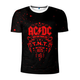 Мужская футболка 3D спортивная с принтом AC/DC в Екатеринбурге, 100% полиэстер с улучшенными характеристиками | приталенный силуэт, круглая горловина, широкие плечи, сужается к линии бедра | ac dc | acdc | acdc ас дс | австралийская | ангус янг | асдс | блюз | группа | крис слэйд | метал | молния | музыка | музыканты | певцы | рок | рок н ролл | стиви янг | хард | хардрок | эксл роуз
