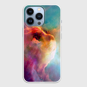 Чехол для iPhone 13 Pro с принтом КОСМИЧЕСКИЙ КОТ в Екатеринбурге,  |  | cat | colors | galaxy | paints | space | star
nebula | абстракция | вселенная | галактика | звезда | звезды | космический | космический кот | кот | кошка | краски | планеты