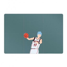 Магнитный плакат 3Х2 с принтом Tetsuya Kuroko в Екатеринбурге, Полимерный материал с магнитным слоем | 6 деталей размером 9*9 см | basket | basketball | kuroko | kuroko no basket | phantom | tetsu | tetsuya | баскетбол | куроко | тэцу | тэцуя | фантом