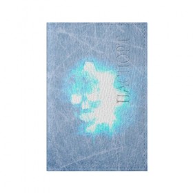 Обложка для паспорта матовая кожа с принтом Gears 5 Ice Omen в Екатеринбурге, натуральная матовая кожа | размер 19,3 х 13,7 см; прозрачные пластиковые крепления | game | gears 5 | gears of war 5 | ice omen | xbox | игра | кровь | саранча | снег | череп | шутер
