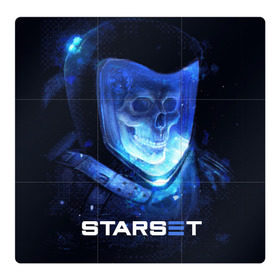 Магнитный плакат 3Х3 с принтом Starset в Екатеринбурге, Полимерный материал с магнитным слоем | 9 деталей размером 9*9 см | logo | rock | starset | лого | рок | старсет