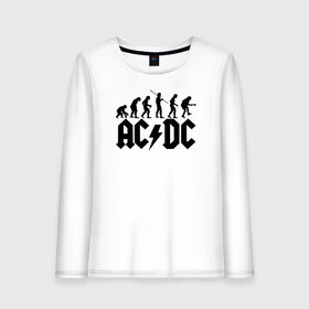 Женский лонгслив хлопок с принтом AC DC в Екатеринбурге, 100% хлопок |  | ac dc | acdc | acdc ас дс | австралийская | ангус янг | асдс | блюз | группа | крис слэйд | метал | молния | музыка | певцы | рок | рок н ролл | стиви янг | хард | хардрок | эксл роуз