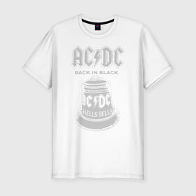 Мужская футболка премиум с принтом AC/DC в Екатеринбурге, 92% хлопок, 8% лайкра | приталенный силуэт, круглый вырез ворота, длина до линии бедра, короткий рукав | ac dc | acdc | acdc ас дс | австралийская | ангус янг | асдс | блюз | группа | крис слэйд | метал | молния | музыка | певцы | рок | рок н ролл | стиви янг | хард | хардрок | эксл роуз