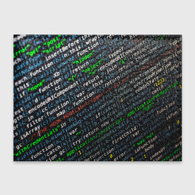 Обложка для студенческого билета с принтом ПРОГРАММИРОВАНИЕ КОДА в Екатеринбурге, натуральная кожа | Размер: 11*8 см; Печать на всей внешней стороне | hugo weaving | pc | the matrix | код | компьютеры | матрица | матрица 4 | программист | программный код | цифры