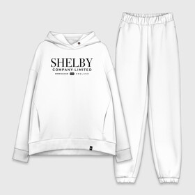 Женский костюм хлопок Oversize с принтом Shelby company limited в Екатеринбурге,  |  | gin | peaky blinders | shelby | the garrison | альфи соломонс | артур | банда | братья | гаррисон | грейс берджесс | джин | джон | криминал | мафия | острые козырьки | сериал | томас | финн | шелби