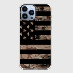 Чехол для iPhone 13 Pro Max с принтом American Flag Camo в Екатеринбурге,  |  | Тематика изображения на принте: eagle | states | united | usa | армейские | армия | камуфляж | орел | служба | снайпер | соединенных | солдат | сша | форма | штатов