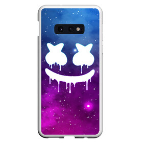 Чехол для Samsung S10E с принтом MARSHMELLO MELT SPACE в Екатеринбурге, Силикон | Область печати: задняя сторона чехла, без боковых панелей | Тематика изображения на принте: america | dj | marshmello | usa | америка | маршмелло