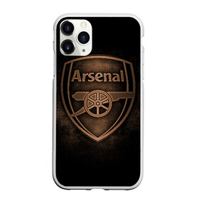 Чехол для iPhone 11 Pro матовый с принтом Arsenal в Екатеринбурге, Силикон |  | arsenal | arsenal fc | the gunners | английский клуб | арсенал | лондон | лондонский арсенал | премьер лига | футбол | футболист | футбольный клуб