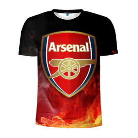 Мужская футболка 3D спортивная с принтом Arsenal в Екатеринбурге, 100% полиэстер с улучшенными характеристиками | приталенный силуэт, круглая горловина, широкие плечи, сужается к линии бедра | arsenal | arsenal fc | the gunners | английский клуб | арсенал | лондон | лондонский арсенал | премьер лига | футбол | футболист | футбольный клуб