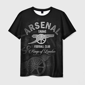 Мужская футболка 3D с принтом Arsenal в Екатеринбурге, 100% полиэфир | прямой крой, круглый вырез горловины, длина до линии бедер | Тематика изображения на принте: arsenal | arsenal fc | the gunners | английский клуб | арсенал | лондон | лондонский арсенал | премьер лига | футбол | футболист | футбольный клуб