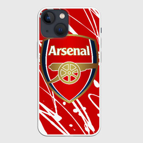 Чехол для iPhone 13 mini с принтом Arsenal в Екатеринбурге,  |  | arsenal | arsenal fc | the gunners | английский клуб | арсенал | лондон | лондонский арсенал | премьер лига | футбол | футболист | футбольный клуб