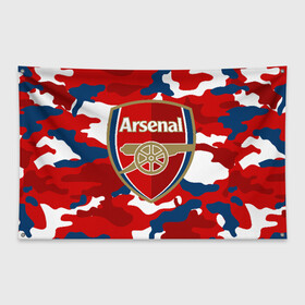 Флаг-баннер с принтом Arsenal в Екатеринбурге, 100% полиэстер | размер 67 х 109 см, плотность ткани — 95 г/м2; по краям флага есть четыре люверса для крепления | arsenal | arsenal fc | the gunners | английский клуб | арсенал | лондон | лондонский арсенал | премьер лига | футбол | футболист | футбольный клуб
