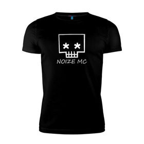 Мужская футболка премиум с принтом Noize MC в Екатеринбурге, 92% хлопок, 8% лайкра | приталенный силуэт, круглый вырез ворота, длина до линии бедра, короткий рукав | music | noize mc | rap | trend | музыка | новинки | рэп | тренды