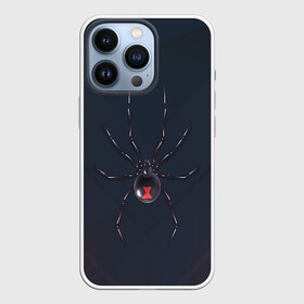 Чехол для iPhone 13 Pro с принтом Каракурт в Екатеринбурге,  |  | marvel | spider | австралия | арахнофобия | вдова | кокон | красная | марвел | муха | насекомое | нить | паутина | полосы | сеть | спайдер | супергерой | тарантул | укус | фобия | черная | яд