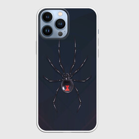 Чехол для iPhone 13 Pro Max с принтом Каракурт в Екатеринбурге,  |  | marvel | spider | австралия | арахнофобия | вдова | кокон | красная | марвел | муха | насекомое | нить | паутина | полосы | сеть | спайдер | супергерой | тарантул | укус | фобия | черная | яд