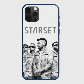 Чехол для iPhone 12 Pro с принтом Starset Band в Екатеринбурге, силикон | область печати: задняя сторона чехла, без боковых панелей | Тематика изображения на принте: logo | rock | starset | лого | рок | старсет