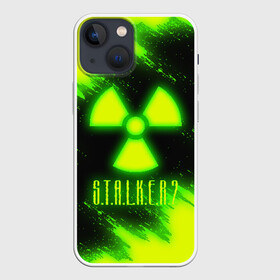 Чехол для iPhone 13 mini с принтом S.T.A.L.K.E.R. 2 в Екатеринбурге,  |  | bandit | chernobyl | pripyat | s.t.a.l.k.e.r. 2 | shadow of chernobyl | stalker | stalker 2 | бандиты | меченый | припять | сталкер | сталкер 2 | тени чернобыля | чернобыль | чистое небо