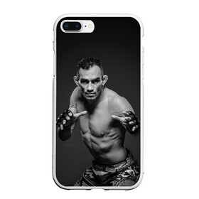 Чехол для iPhone 7Plus/8 Plus матовый с принтом Tony Ferguson в Екатеринбурге, Силикон | Область печати: задняя сторона чехла, без боковых панелей | Тематика изображения на принте: el cucuy | ferguson | goin diamond | mma | tony | ufc | бабай. бабайка | бокс | борьба | джиу джитсу | тони | фергюсон | эль кукуй