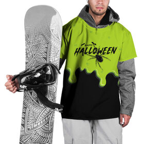 Накидка на куртку 3D с принтом Happy Halloween в Екатеринбурге, 100% полиэстер |  | Тематика изображения на принте: ghost | halloween | ведьма | джек | дух | кельты | монстр | нечисть | паук | паутина | праздник | привидение | призрак | пугало | тень | тыква | хеллоуин | хэллоуин