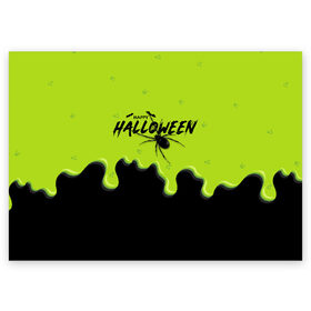 Поздравительная открытка с принтом Happy Halloween в Екатеринбурге, 100% бумага | плотность бумаги 280 г/м2, матовая, на обратной стороне линовка и место для марки
 | Тематика изображения на принте: ghost | halloween | ведьма | джек | дух | кельты | монстр | нечисть | паук | паутина | праздник | привидение | призрак | пугало | тень | тыква | хеллоуин | хэллоуин
