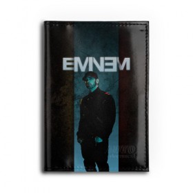 Обложка для автодокументов с принтом Eminem в Екатеринбурге, натуральная кожа |  размер 19,9*13 см; внутри 4 больших “конверта” для документов и один маленький отдел — туда идеально встанут права | emenem | eminem | hip hop | hiphop | kamikaze | marshal mathers | marshall | marshall mathers | rap | rap god | revival | slim shadi | slim shady | venom | еминем | олдскул | реп | рэп | хипхоп | эминем