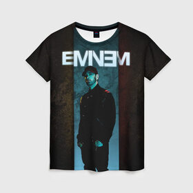 Женская футболка 3D с принтом Eminem в Екатеринбурге, 100% полиэфир ( синтетическое хлопкоподобное полотно) | прямой крой, круглый вырез горловины, длина до линии бедер | emenem | eminem | hip hop | hiphop | kamikaze | marshal mathers | marshall | marshall mathers | rap | rap god | revival | slim shadi | slim shady | venom | еминем | олдскул | реп | рэп | хипхоп | эминем