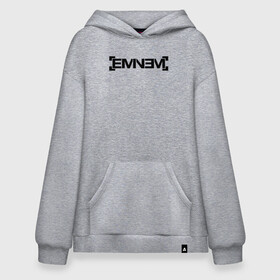 Худи SuperOversize хлопок с принтом Eminem в Екатеринбурге, 70% хлопок, 30% полиэстер, мягкий начес внутри | карман-кенгуру, эластичная резинка на манжетах и по нижней кромке, двухслойный капюшон
 | Тематика изображения на принте: emenem | eminem | hip hop | hiphop | kamikaze | marshal mathers | marshall | marshall mathers | rap | rap god | revival | slim shadi | slim shady | venom | еминем | олдскул | реп | рэп | хипхоп | эминем