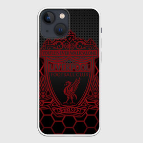 Чехол для iPhone 13 mini с принтом Liverpool F.C. в Екатеринбурге,  |  | anfield | champions league | doelpunt | espn | goals | league | lfc | liverpool fc | madrid | melwood | mo salah | premier | voetbal | ziggo | британский | клуб | ливерпуль | футбольный