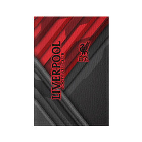 Обложка для паспорта матовая кожа с принтом Liverpool F.C. в Екатеринбурге, натуральная матовая кожа | размер 19,3 х 13,7 см; прозрачные пластиковые крепления | Тематика изображения на принте: anfield | champions league | doelpunt | espn | goals | league | lfc | liverpool fc | madrid | melwood | mo salah | premier | voetbal | ziggo | британский | клуб | ливерпуль | футбольный