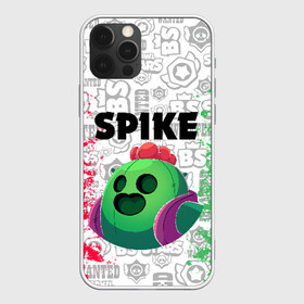 Чехол для iPhone 12 Pro с принтом BRAWL STARS SPIKE в Екатеринбурге, силикон | область печати: задняя сторона чехла, без боковых панелей | android | brawl stars | colt | crow | games | leon | penny | poco. | shelly | spike | wanted | брав | бравл старс | звезды | игры | мобильные игры | старс