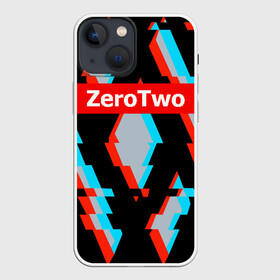 Чехол для iPhone 13 mini с принтом Darling In The Franxx ZT в Екатеринбурге,  |  | 02 | anime | darling in the franxx | hiro | manga | zero two | аниме | ахегао | любимый во франксе | манга | милый во франксе | ноль два | хиро