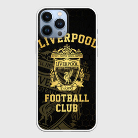 Чехол для iPhone 13 Pro Max с принтом Ливерпуль в Екатеринбурге,  |  | Тематика изображения на принте: liverpool | liverpool fc | ynwa | you never walk alone | ливерпуль | фан ливерпуля | фанатская | футбол | футболист | футбольный клуб | энфильд