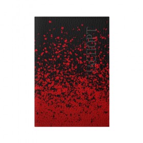 Обложка для паспорта матовая кожа с принтом Лепестки сакуры в Екатеринбурге, натуральная матовая кожа | размер 19,3 х 13,7 см; прозрачные пластиковые крепления | Тематика изображения на принте: 