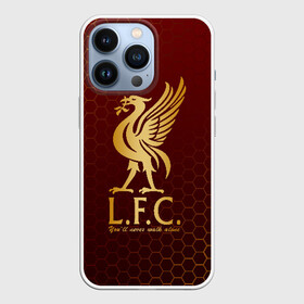 Чехол для iPhone 13 Pro с принтом LIVERPOOL в Екатеринбурге,  |  | Тематика изображения на принте: lfc | liverpool | sport | ynwa | ливерпуль | лфк | спорт