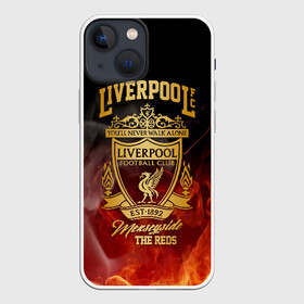 Чехол для iPhone 13 mini с принтом LIVERPOOL в Екатеринбурге,  |  | lfc | liverpool | sport | ynwa | ливерпуль | лфк | спорт