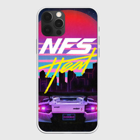 Чехол для iPhone 12 Pro Max с принтом Need For Speed Heat в Екатеринбурге, Силикон |  | need for speed | need for speed heat | nfs | nfs heat | outrun | retrowave | synth | synthwave