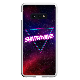 Чехол для Samsung S10E с принтом SYNTHWAVE RETROWAVE в Екатеринбурге, Силикон | Область печати: задняя сторона чехла, без боковых панелей | hotline miami | neon | outrun | outrun electro | retrowave | synth | synthwave | неон | хотлайн майами