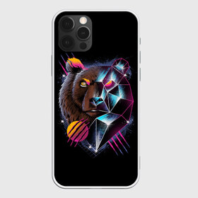 Чехол для iPhone 12 Pro Max с принтом RETRO CYBER BEAR в Екатеринбурге, Силикон |  | hotline miami | neon | outrun | outrun electro | retro | retrowave | synth | synthwave | неон | ретро | хотлайн майами