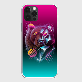 Чехол для iPhone 12 Pro Max с принтом RETRO CYBER BEAR NEON в Екатеринбурге, Силикон |  | hotline miami | neon | outrun | outrun electro | retro | retrowave | synth | synthwave | неон | ретро | хотлайн майами