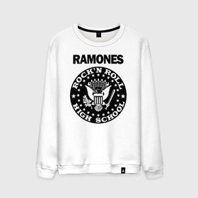 Мужской свитшот хлопок с принтом Ramones в Екатеринбурге, 100% хлопок |  | ramone | ramones | группа | джонни | джоуи | ди ди томми | марки | панк | поп | раманес | раманэс | рамон | рамонес | рамонэс | рамоун | рамоунз | рамоунс | рок | хард | хардрок