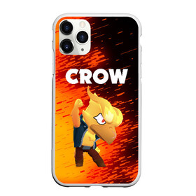 Чехол для iPhone 11 Pro матовый с принтом BRAWL STARS CROW PHOENIX в Екатеринбурге, Силикон |  | android | brawl stars | colt | crow | games | leon | penny | poco. | shelly | spike | wanted | брав | бравл старс | звезды | игры | мобильные игры | старс