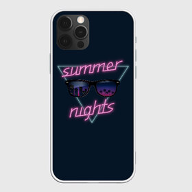 Чехол для iPhone 12 Pro Max с принтом Summer Nights в Екатеринбурге, Силикон |  | Тематика изображения на принте: 80 | cyber | game | hotline | hotlinemiami | maiami | music | nights | outrun | retro | retrowave | summer | synth | synthwave | игра | кибер | лето | ночь | ретро