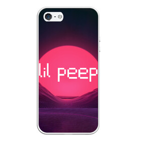 Чехол для iPhone 5/5S матовый с принтом lil peep(Logo) в Екатеринбурге, Силикон | Область печати: задняя сторона чехла, без боковых панелей | cry baby | lil peep | logo | rap | заход солнца | знаменитости. эмо | известный исполнитель | неон | пип | редактируемое лого | реп | розоватый оттенок | рок | рэп | яркий фон