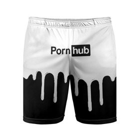 Мужские шорты 3D спортивные с принтом PornHub в Екатеринбурге,  |  | brazzers | pron | бразерс | браззерс | любовь | сайт | сэкс